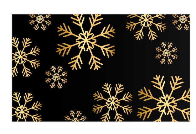 Prettige kerstdagen en gelukkig nieuwjaar achtergrondkaart met sneeuwvlok