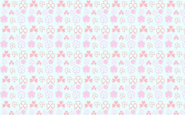どんなものにも印刷できる柔らかいパステル色の美しい花のパターン