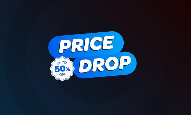 Vector price drop