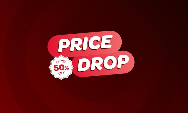 Vector price drop