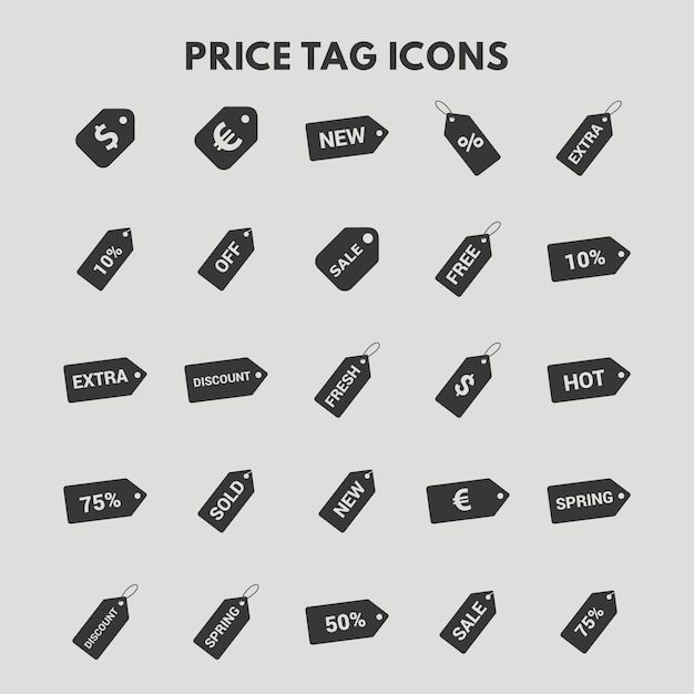 Price Tag Icons