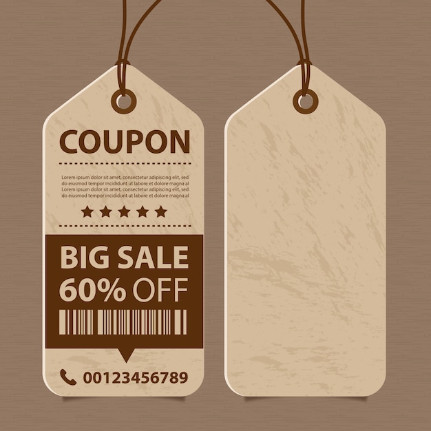 Price tags design