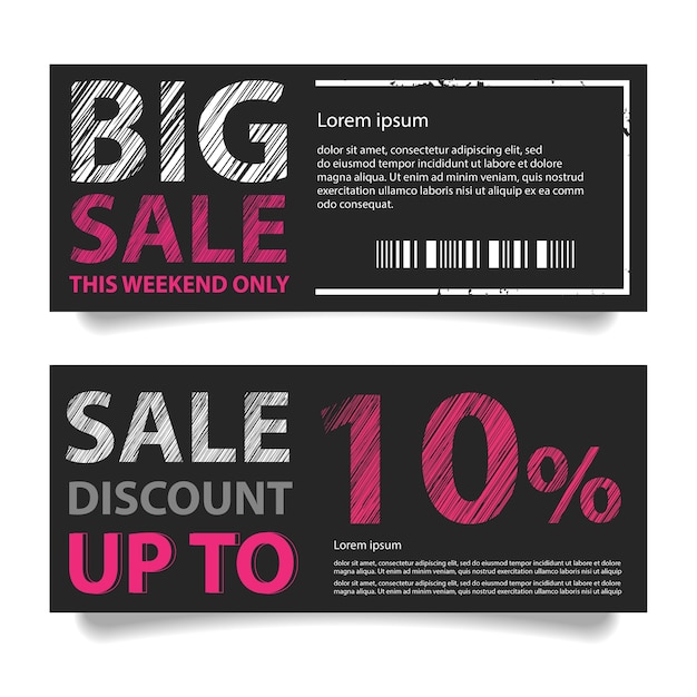 Vector price tags design