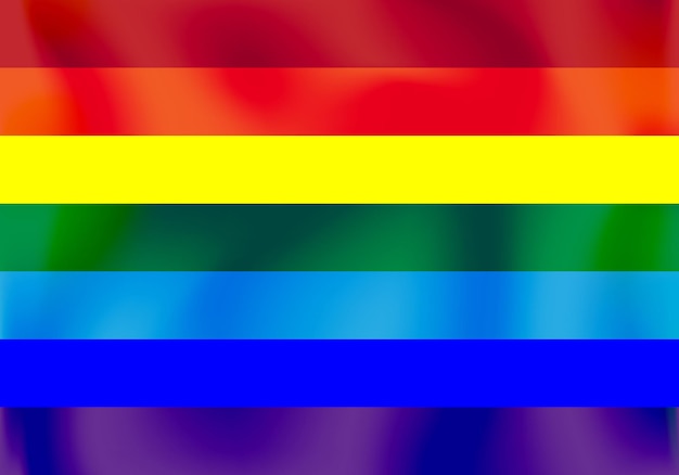 Vector pride concept premium design pride flag