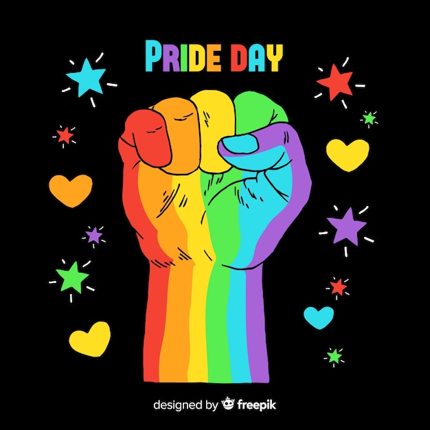 Vector pride day concept