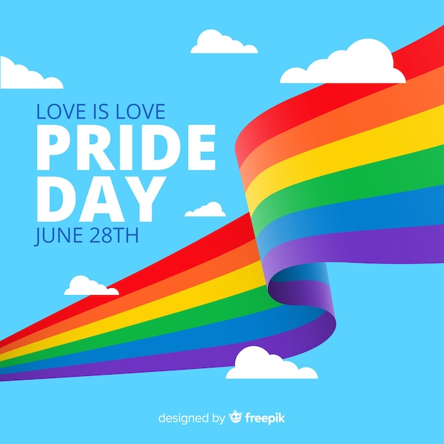 Pride day flag