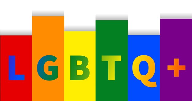 프라이드 Lgbt 요소 클립 아트 화려한 무지개 Lgbtq 프라이드 월 축하 배경 소셜 미디어