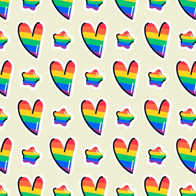 Orgoglio arcobaleno lettere testo modello di scrittura libertà amore cuore homo colori bandiera parata lgbtq bandiera w