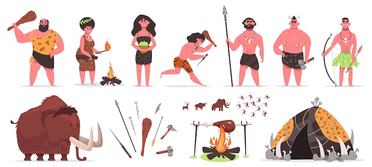 Vector primitive people