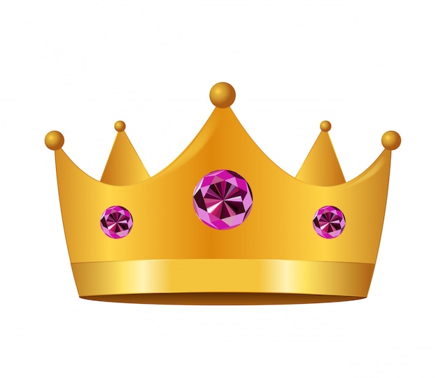 Princess Crown Icon.   Illustration.