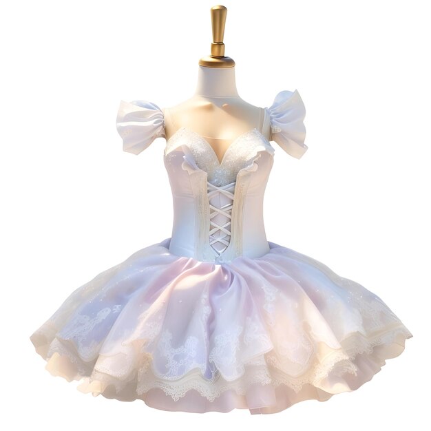 Abbigliamento della principessa toto ballet snow queen