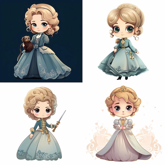 Vector princess sophie bolkonskaya