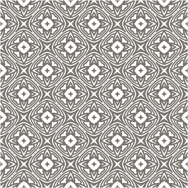 Print of beautiful seamless pattern with minimalist motif style