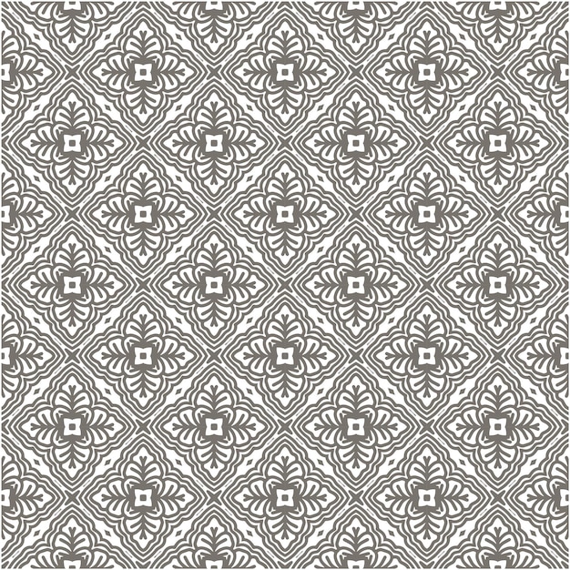 Print of beautiful seamless pattern with minimalist motif style