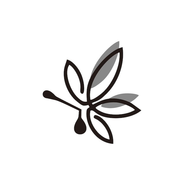 Print butterfly logo design for your company identity