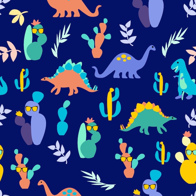 Print dinosaur pattern