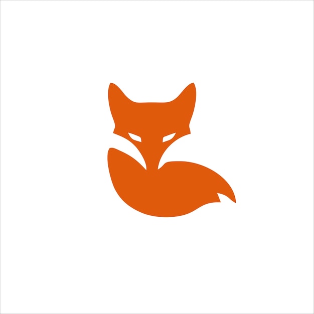 Stampa il design del logo della volpe per l'identità della tua azienda