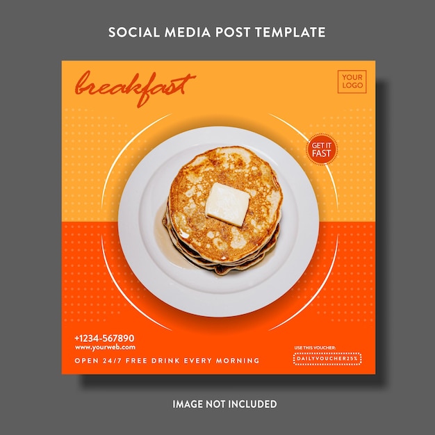 Vector print ramadan fair sale social media post template flyer