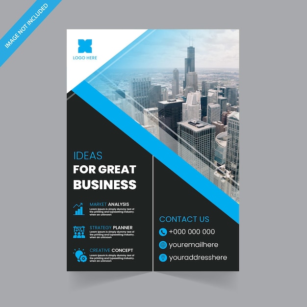 Print Ready Customizable Corporate Business Flyer Design Templates