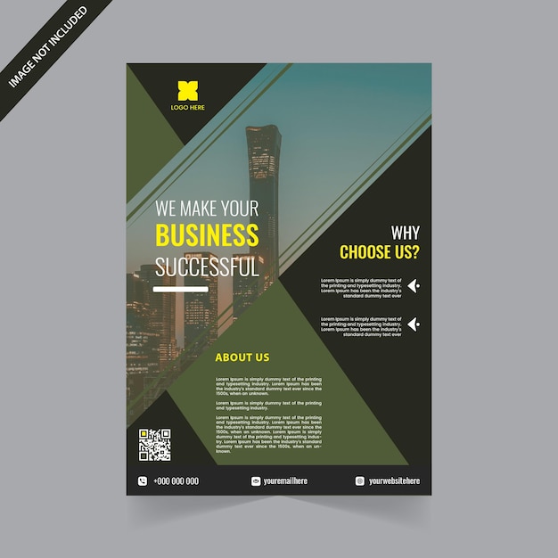 Print Ready Customizable Corporate Business Flyer Design Templates