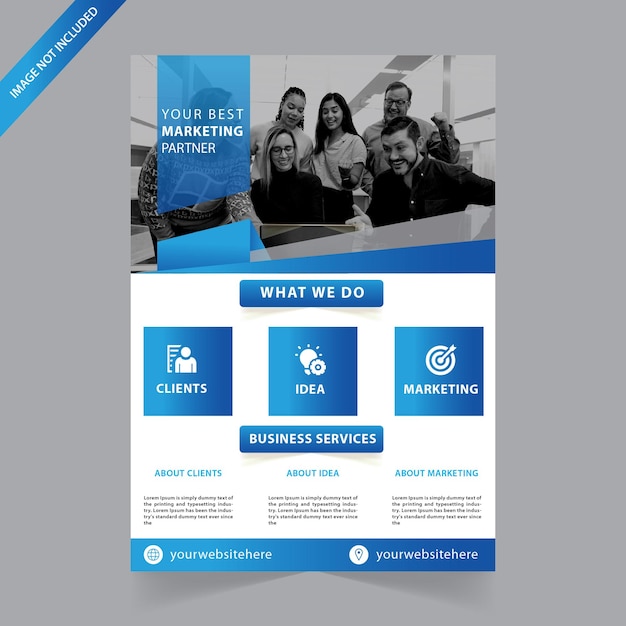 Print Ready Customizable Corporate Business Flyer Design Templates