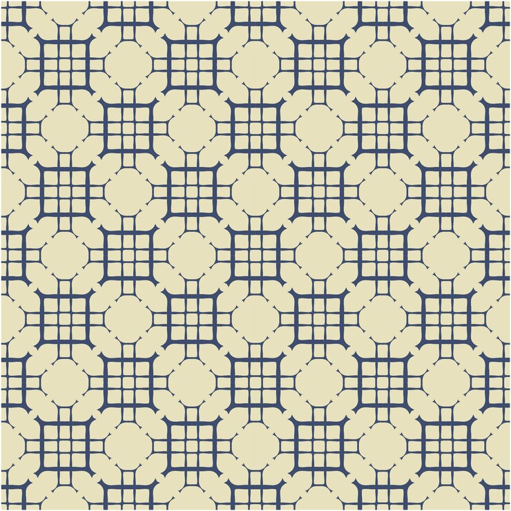 Vector print of seamless pattern minimalist design