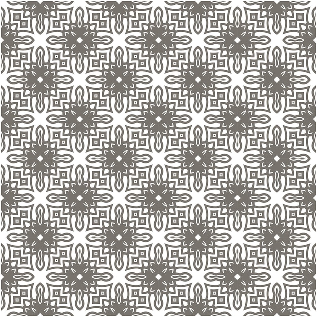 Vector print van prachtig naadloos patroon met minimalistische motiefstijl