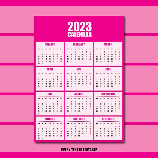 Календарь налогов 2023