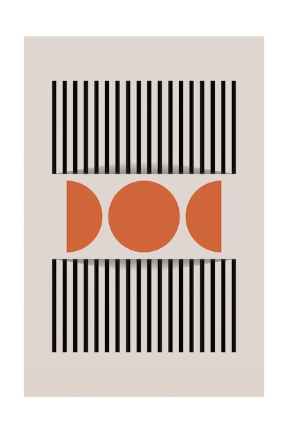 Printable bauhaus home decoration