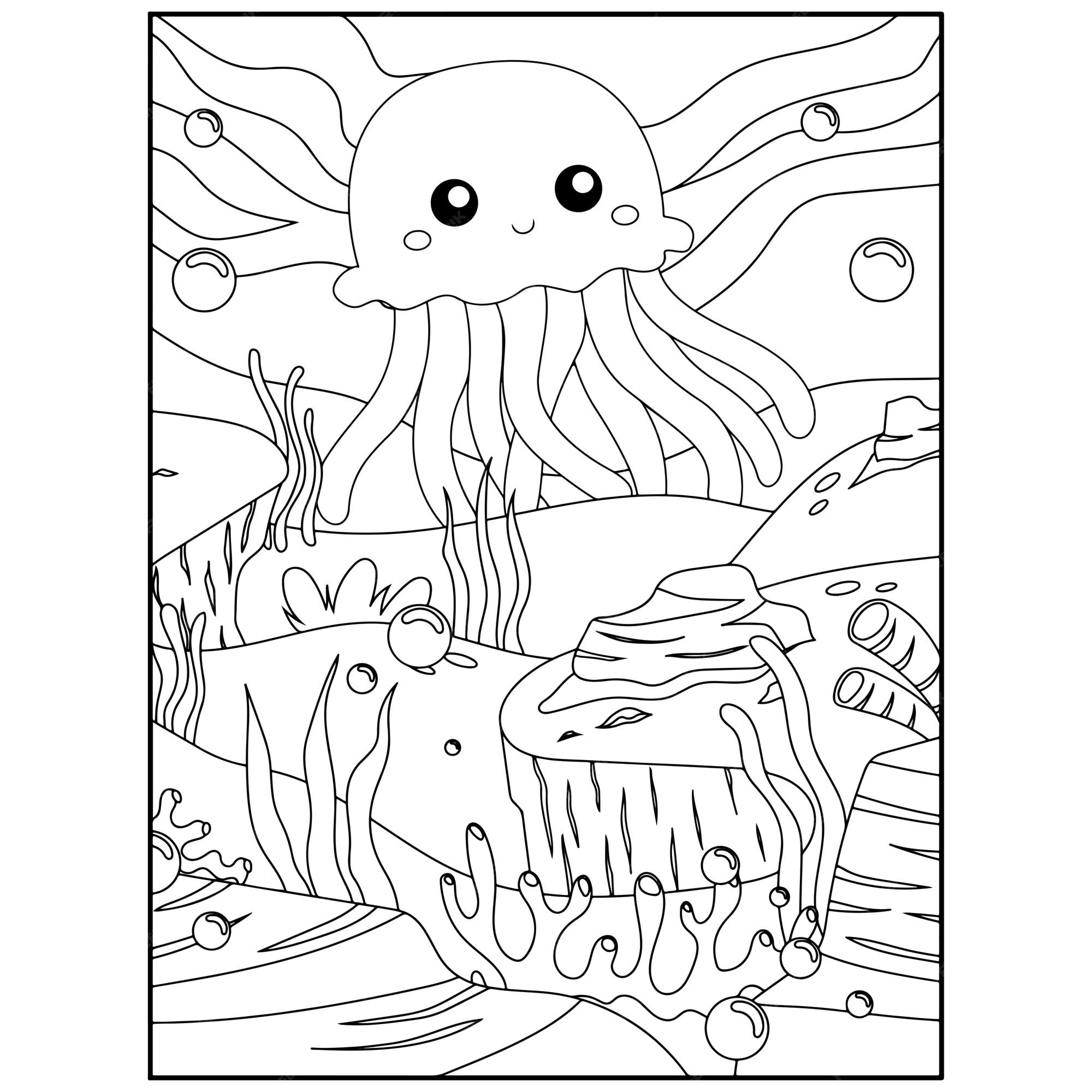 Water Themed Coloring Pages
