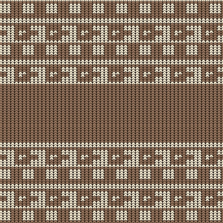Vector a printable seamless vintage cotton sweater knit repeat pattern a traditional cloathes texture