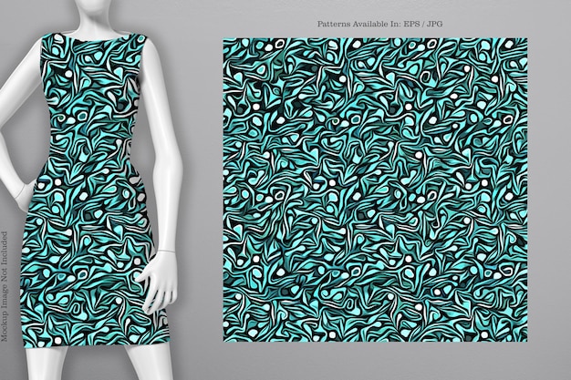 Рисунок векторной обложки для печати платье футболка телефон ноутбук бумага текстиль и текстура обоев