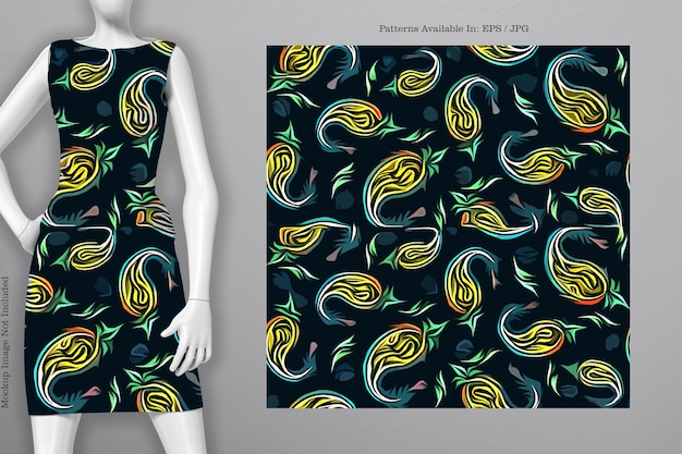 Printable vector cover pattern Dress Tshirt Phone Notebook Paper Textile and wallpaper texture