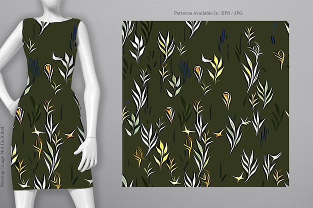 Printable vector cover pattern Dress Tshirt Phone Notebook Paper Textile and wallpaper texture