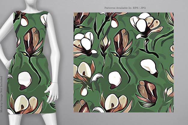 Printable vector cover pattern Dress Tshirt Phone Notebook Paper Textile and wallpaper texture