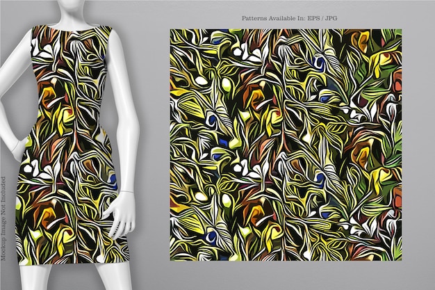 Vector printable vector cover pattern dress tshirt phone notebook paper textile and wallpaper texture