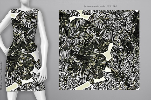 Printable vector cover pattern Dress Tshirt Phone Notebook Paper Textile and wallpaper texture
