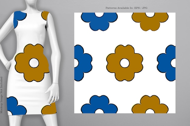 Printable vector cover pattern Dress Tshirt Phone Notebook Paper Textile and wallpaper texture