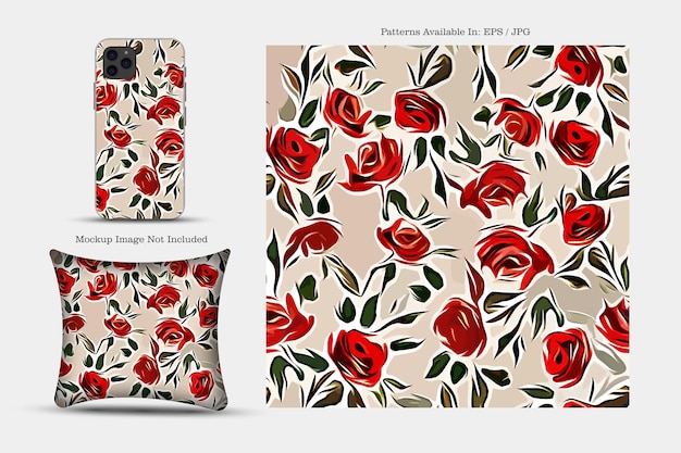 Printable vector cover pattern Phone Paper Textile and wallpaper illustration texture