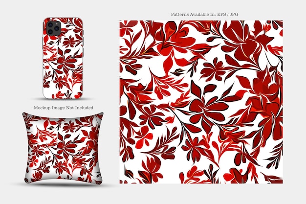 Printable vector cover pattern Phone Paper Textile and wallpaper illustration texture