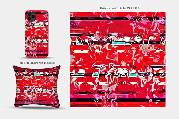 Printable vector cover pattern Phone Paper Textile and wallpaper illustration texture