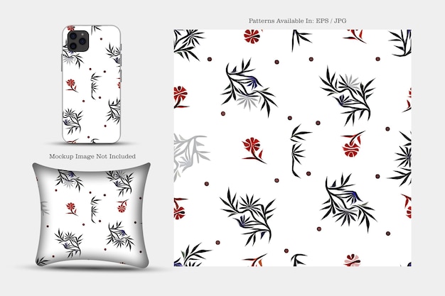 Vector printable vector cover pattern. phone, paper, textile and wallpaper illustration texture.