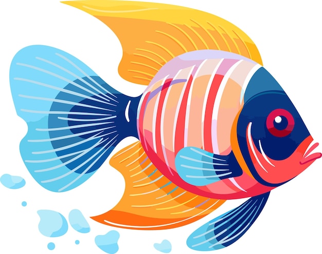 PrintDive into the world of aquatic wonder with our captivating fish illustrations