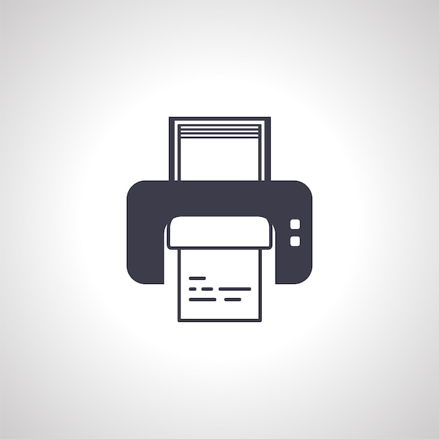 Printer icon print icon printer icon