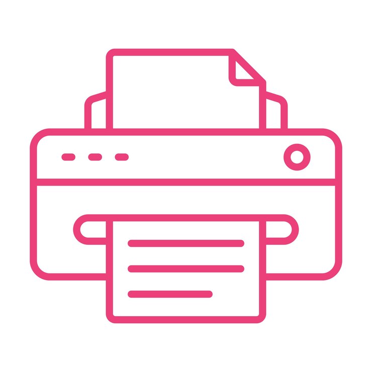 Vector プリンターアイコン