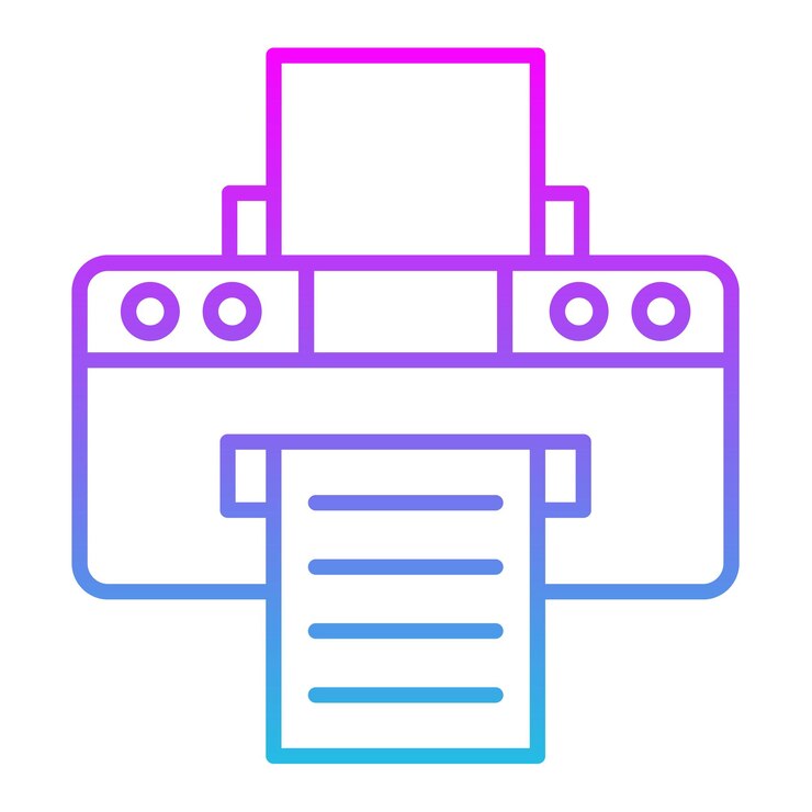 Vector printer icon