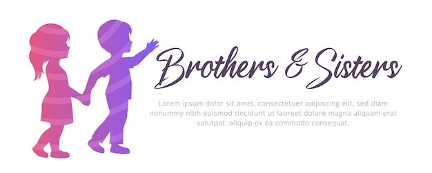 Printhappy day brothers and sisters may 2 brothers and sisters day celebration modern minimalist