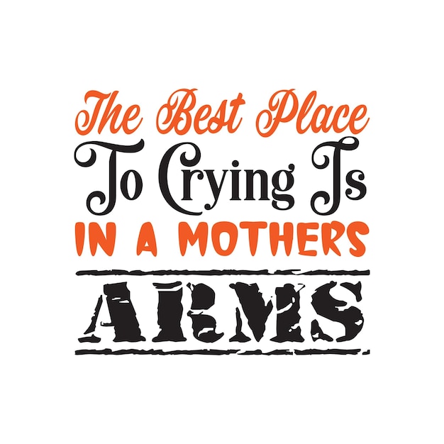 Vector printhappy mother's day tshirt design