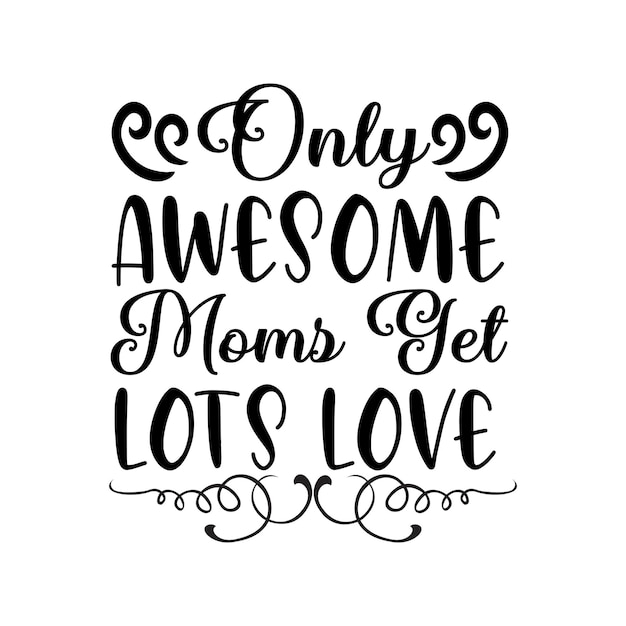 Vector printhappy mother's day tshirt design