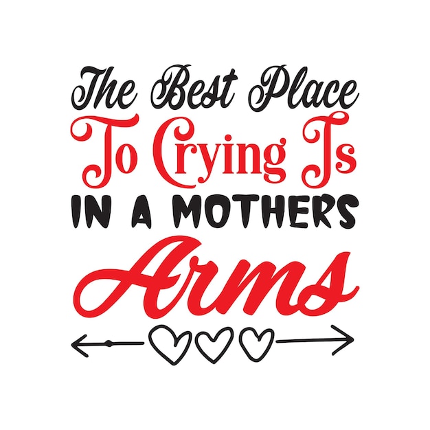 Vector printhappy mother's day tshirt design